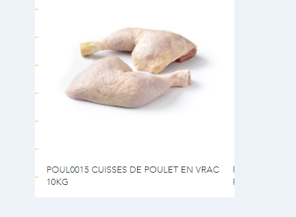 CUISSE POULET EN VRAC